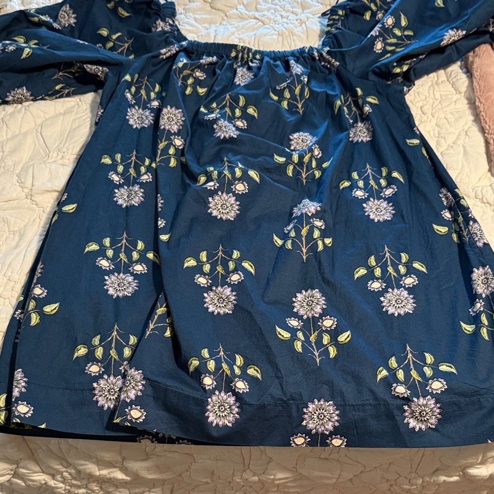 Old Navy Blue Floral Dress